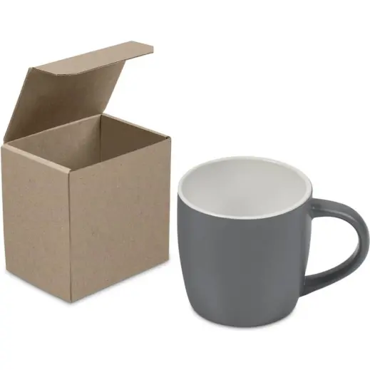Serendipio Victoria Mug in Bianca Custom Gift Box Grey